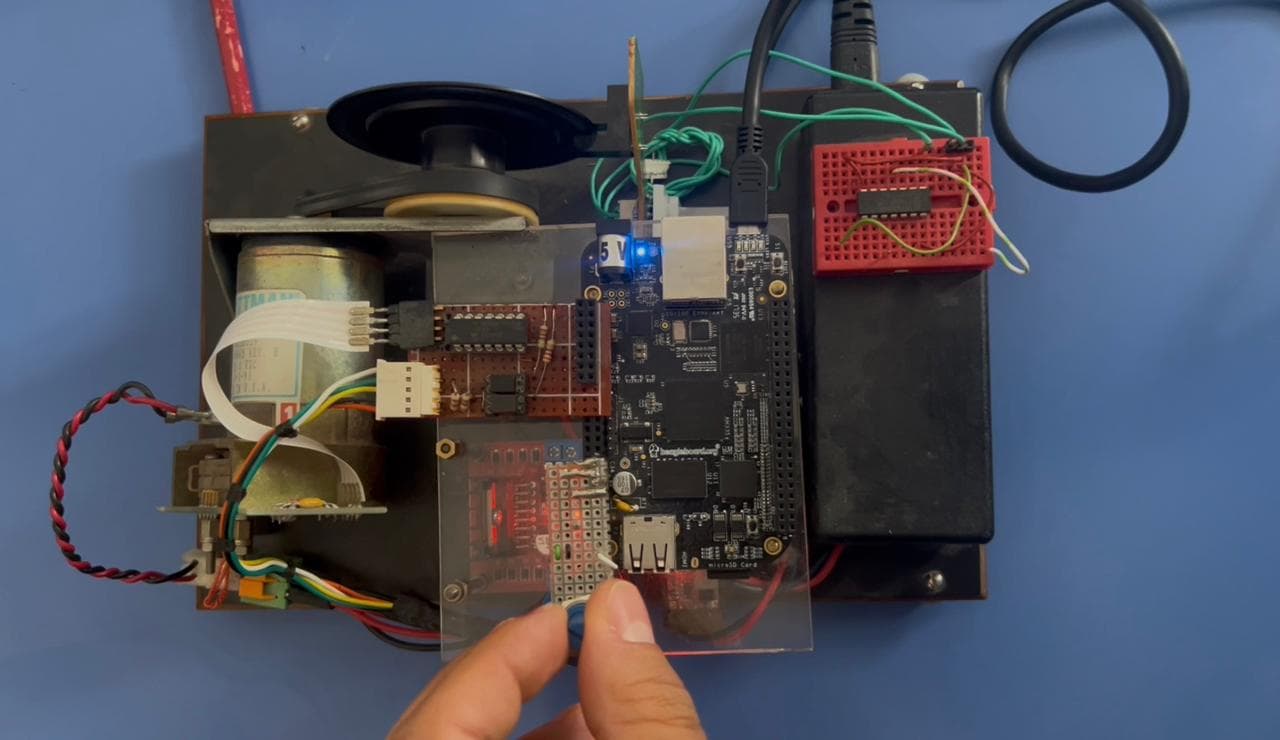 BeagleBone Black DC Motor Control