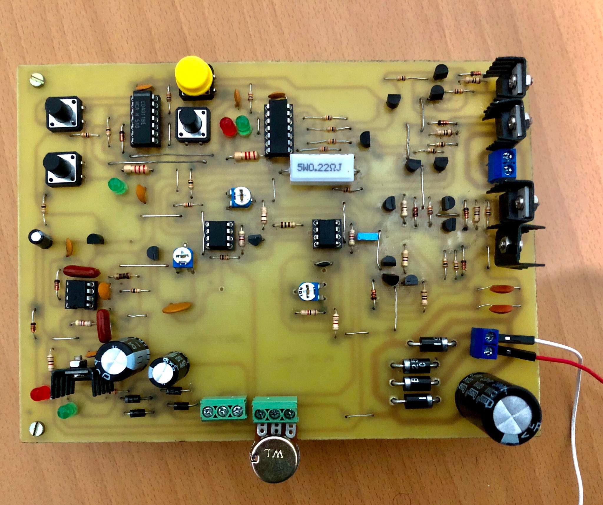 DC Motor Speed Controller with Custom PCB