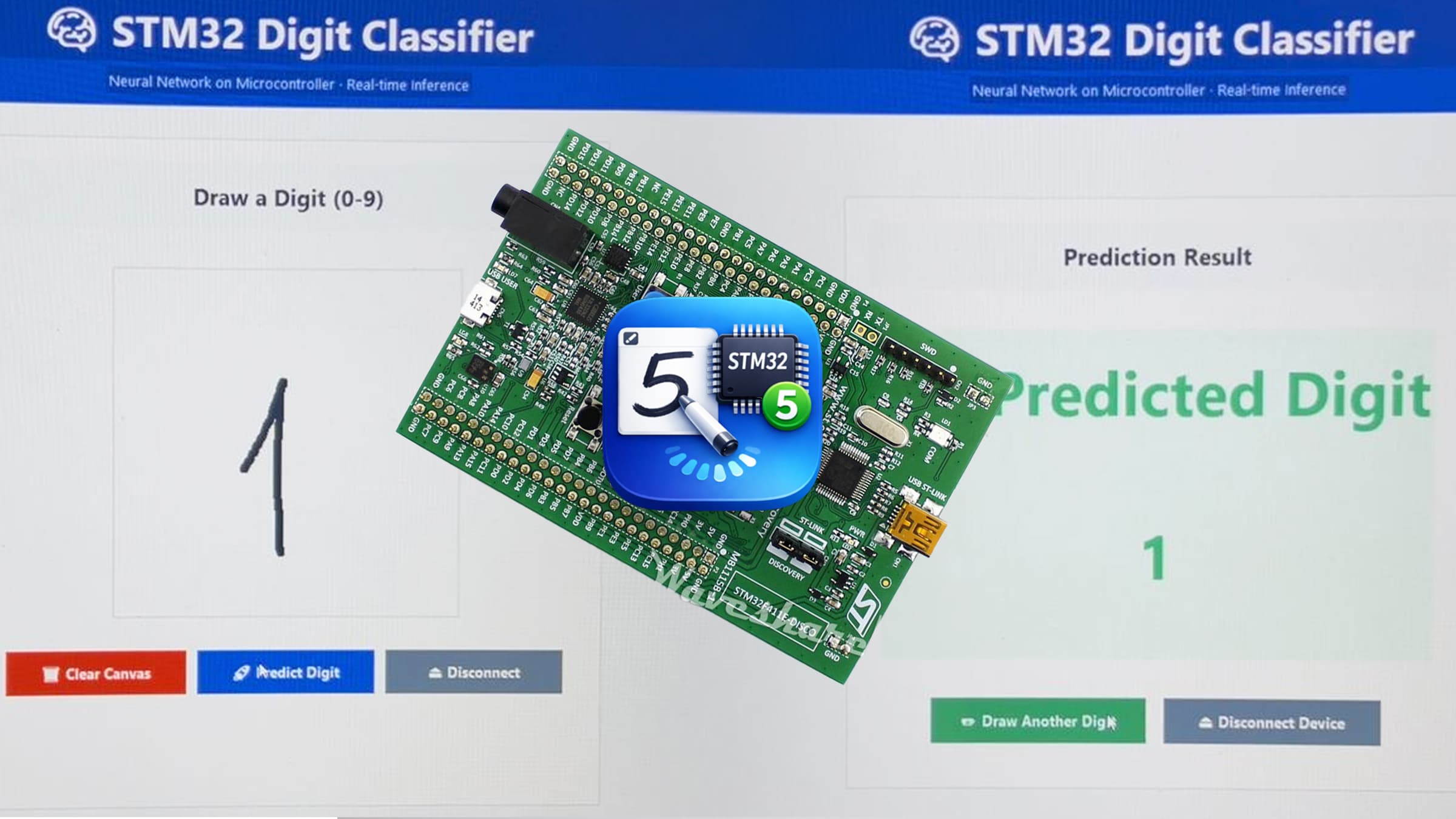 STM32 Digit Classifier